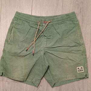 Howler Brothers Pressure Drop Cord shorts - green